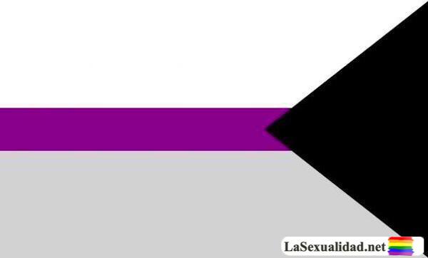 Bandera de la Demisexualidad
